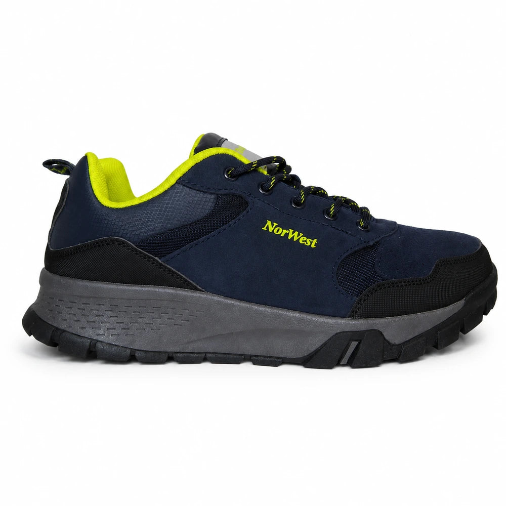 Zapatilla Urbana Crew Trek Azul Cuero