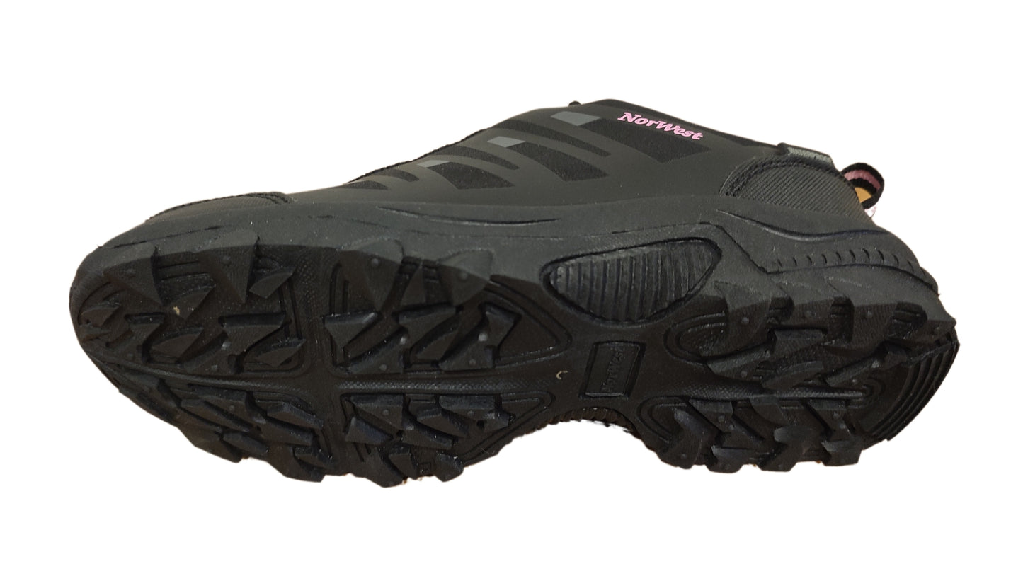 Zapatilla Outdoor & Waterproof Extreme Negro/Rosado