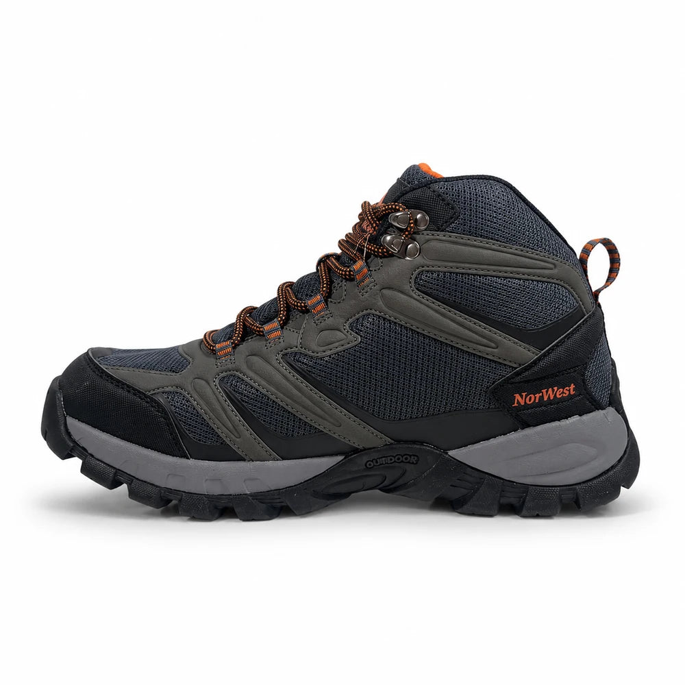 Zapatilla Outdoor & Waterproof Volcan HI Negro/Rojo