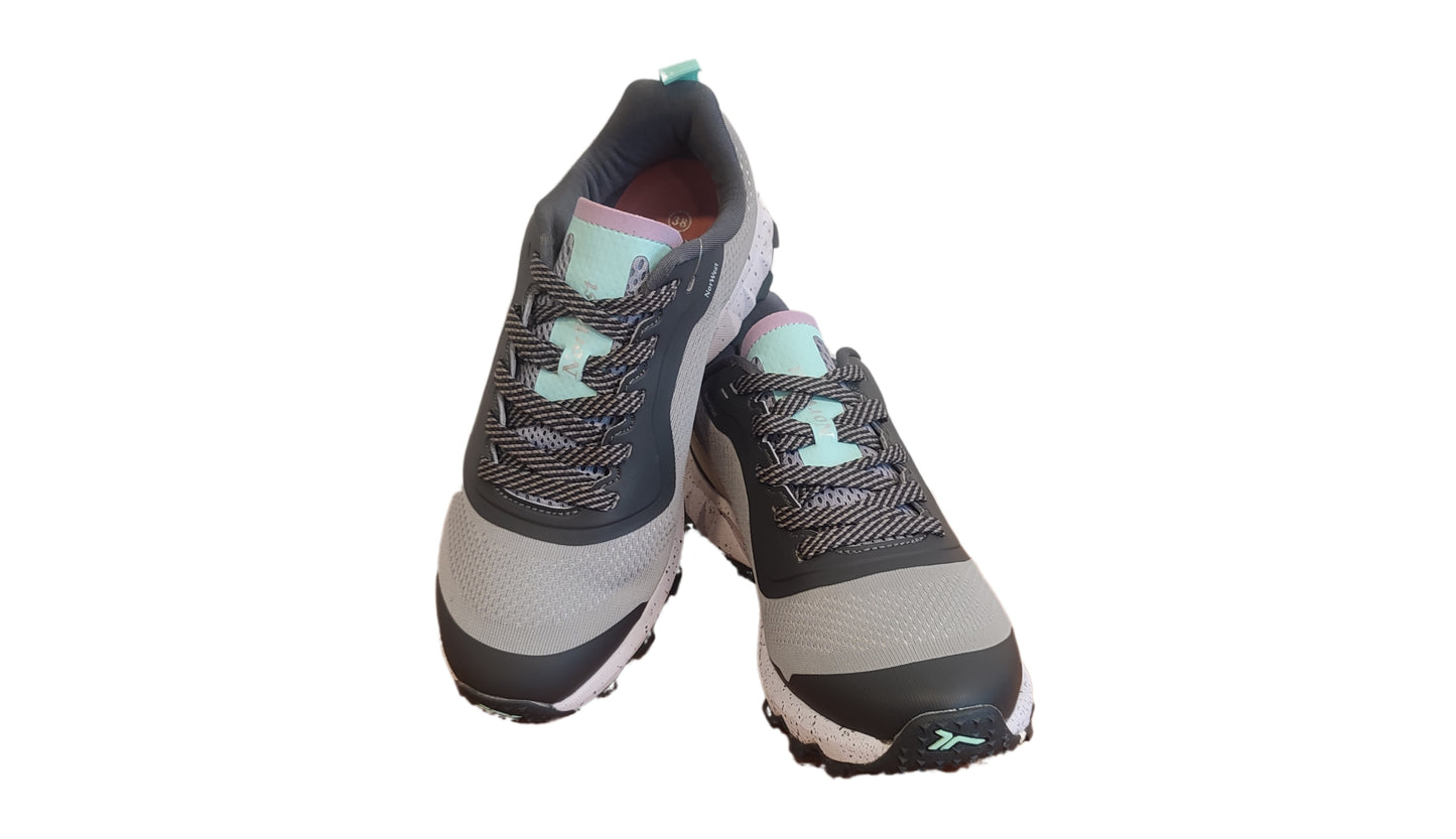 Zapatilla Trail Runnig Dynamic Gris/Celeste