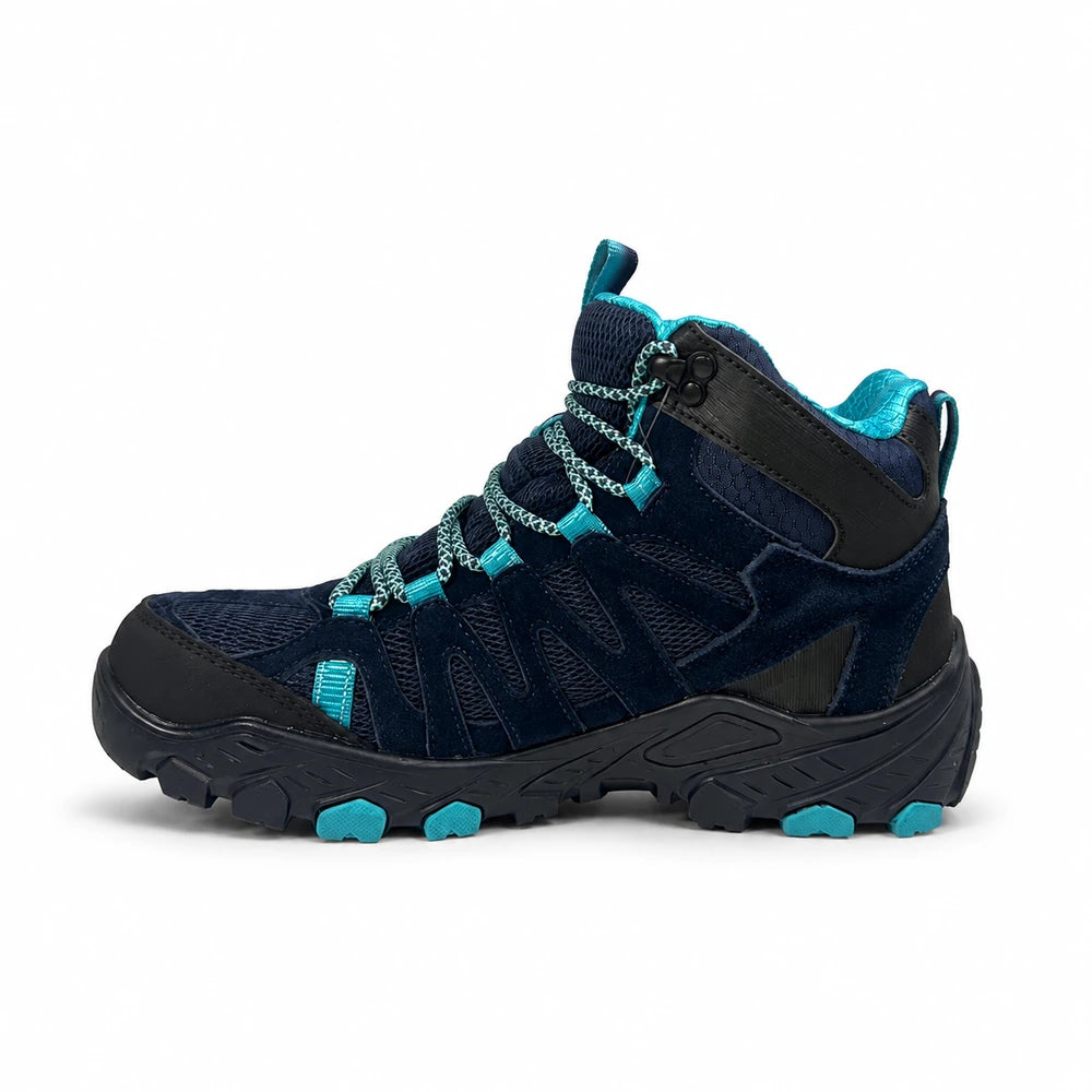 Zapatilla Outdoor & Waterproof Calbuco Hi Azul/Calypso Mujer