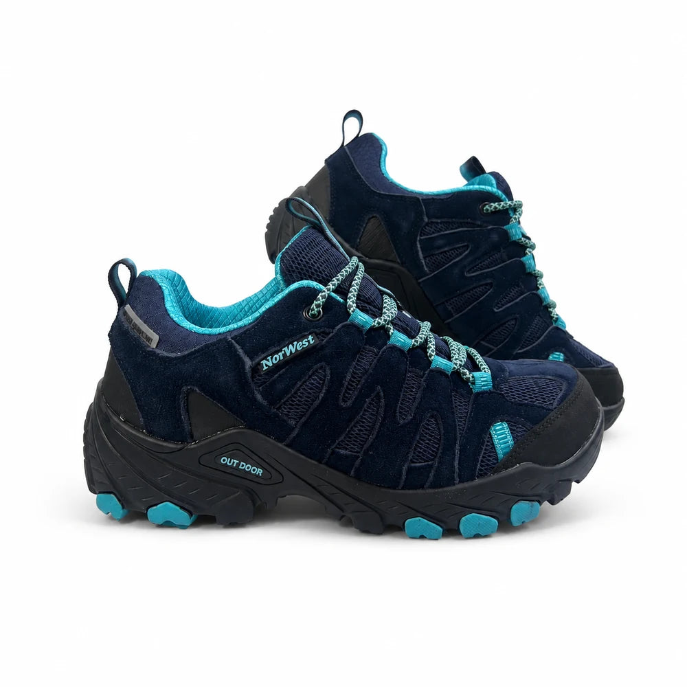 Zapatilla Outdoor & Waterproof Calbuco Low Azul/ Calypso Mujer