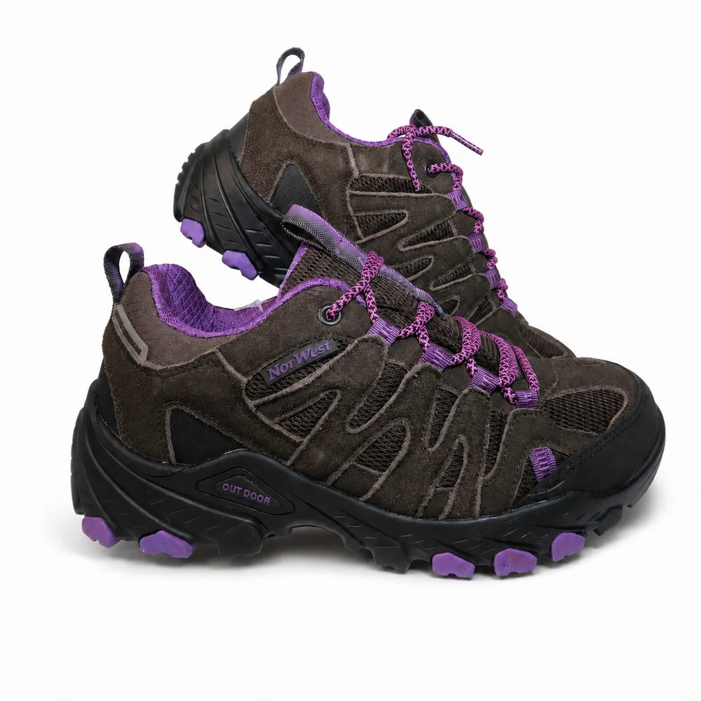 Zapatilla Outdoor & Waterproof Calbuco Low Brown/Fucsia