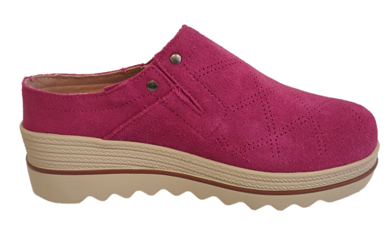 Zueko De Cuero Pandora Air Flow Fucsia