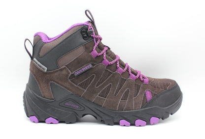 Zapatilla Outdoor & Waterproof Calbuco Hi Brown/fucsia mujer