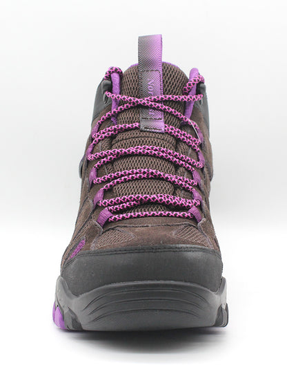 Zapatilla Outdoor & Waterproof Calbuco Hi Brown/fucsia mujer