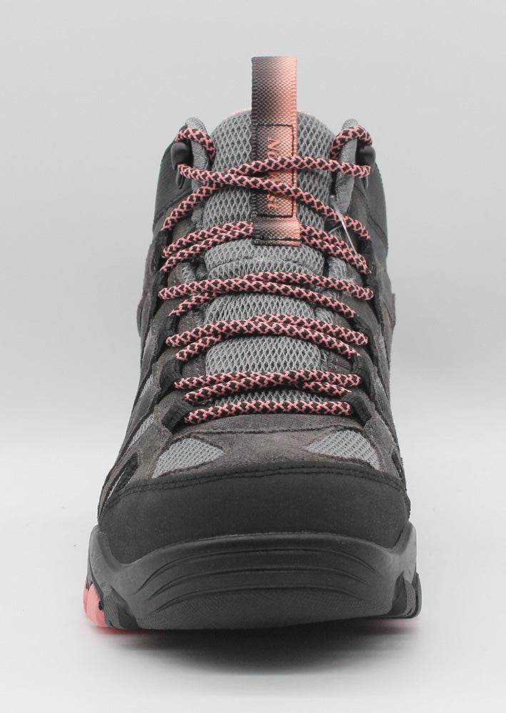 Zapatilla Outdoor & Waterproof Calbuca hi Gris/Rosado