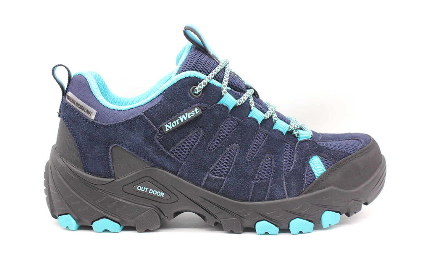 Zapatilla Outdoor & Waterproof Calbuco Low Azul/ Calypso mujer