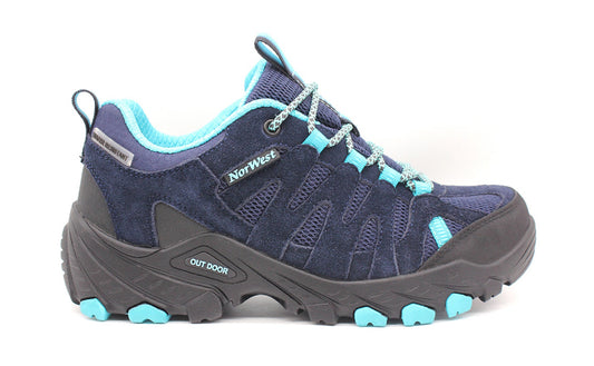 Zapatilla Outdoor & Waterproof Calbuco Low Azul/ Calypso mujer