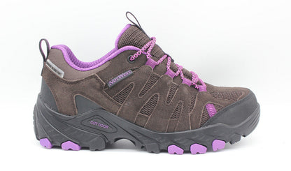 Zapatilla Outdoor & Waterproof Calbuco Low Brown/Fucsia mujer