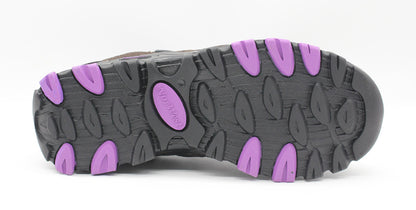 Zapatilla Outdoor & Waterproof Calbuco Low Brown/Fucsia mujer