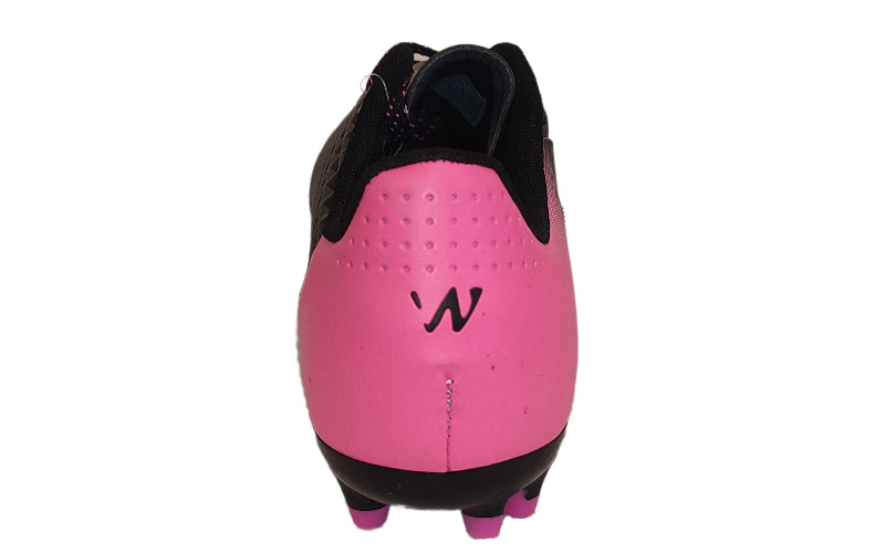 Zapatilla fútbol Capitano FG negra/fucsia