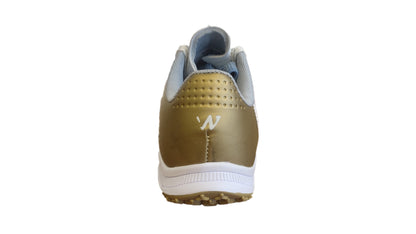 Zapatilla baby bútbol Capitano Turf blanco/dorado