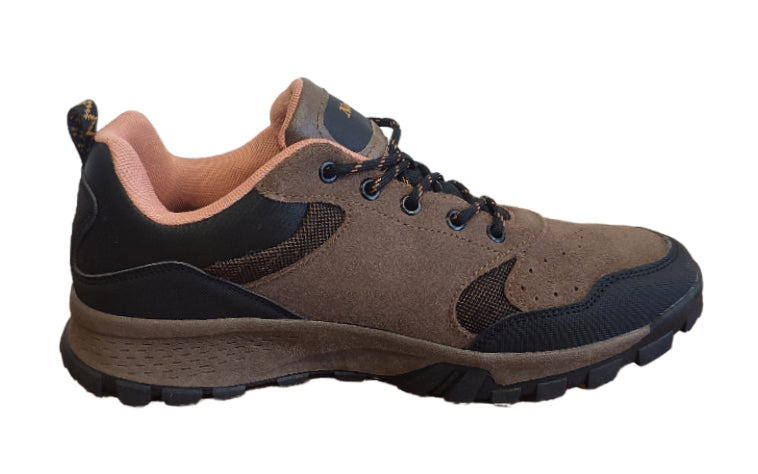 Zapatilla urbana Crew Trek café cuero