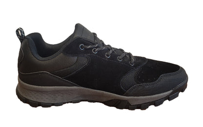 Zapatilla urbana Crew Trek negra cuero