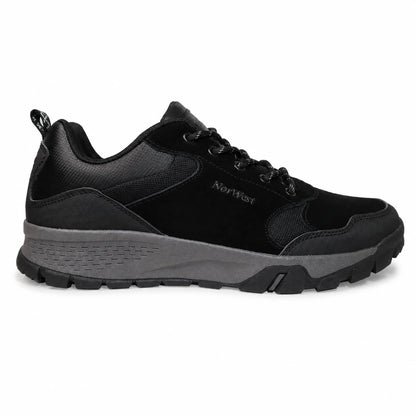 Zapatilla Urbana Crew Trek Cuero Negra