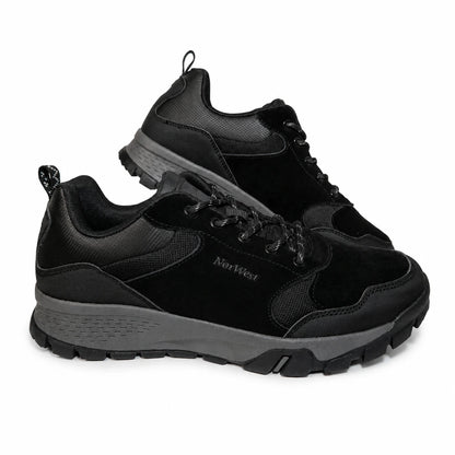 Zapatilla Urbana Crew Trek Cuero Negra