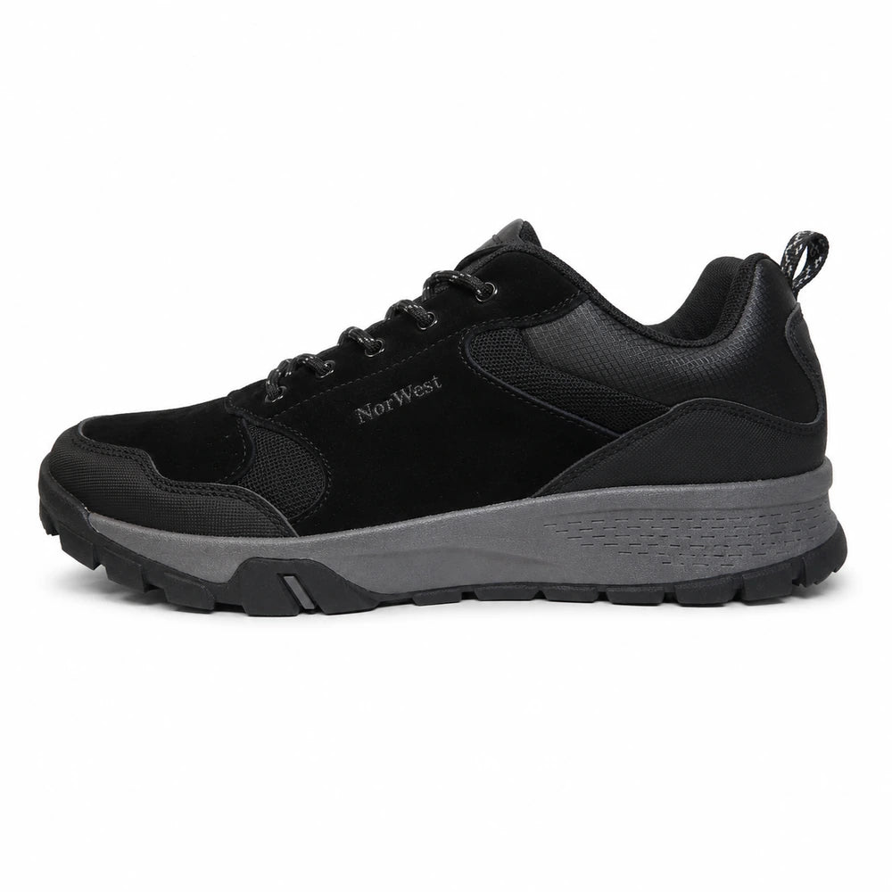Zapatilla Urbana Crew Trek Cuero Negra