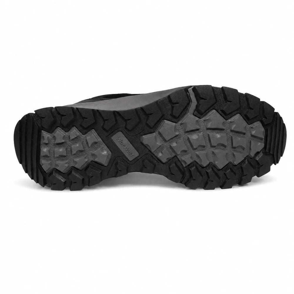 Zapatilla Urbana Crew Trek Cuero Negra