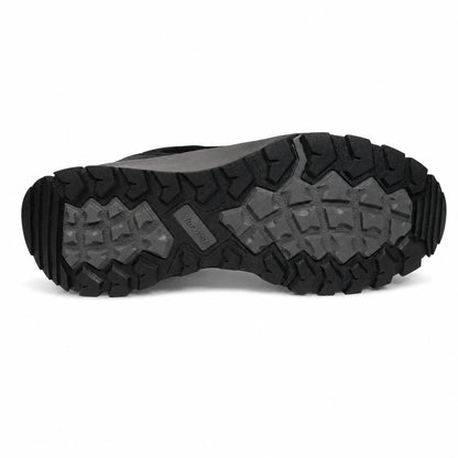 Zapatilla Urbana Crew Trek Cuero Negra