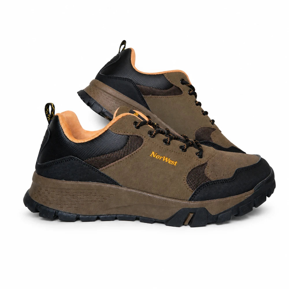 Zapatilla Urbana Crew Trek Café Cuero