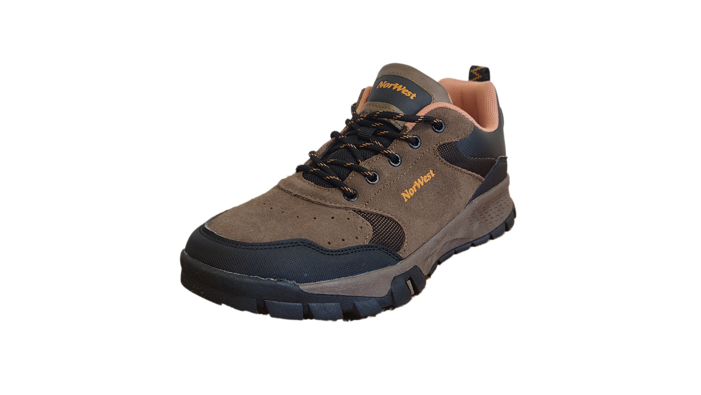 Zapatilla urbana Crew Trek café cuero
