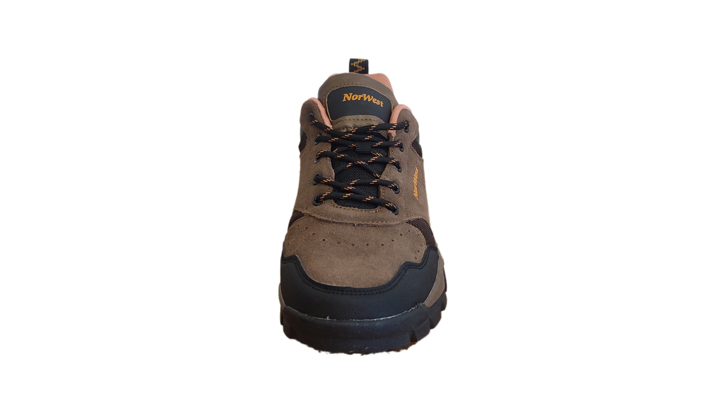 Zapatilla urbana Crew Trek café cuero