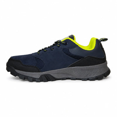 Zapatilla Urbana Crew Trek Azul Cuero