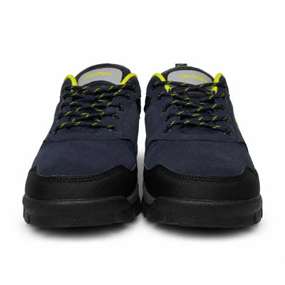 Zapatilla Urbana Crew Trek Azul Cuero
