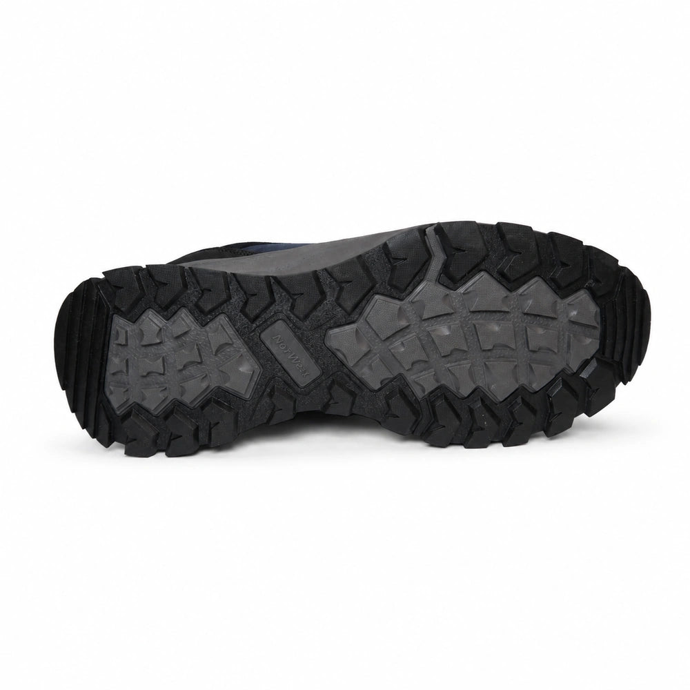 Zapatilla Urbana Crew Trek Azul Cuero