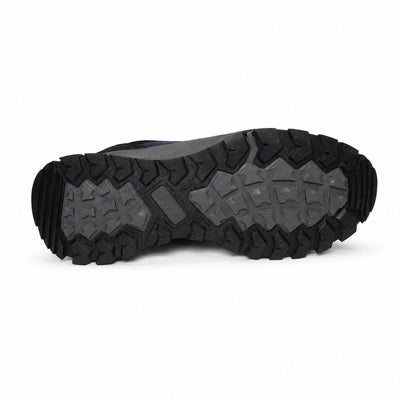 Zapatilla Urbana Crew Trek Azul Cuero