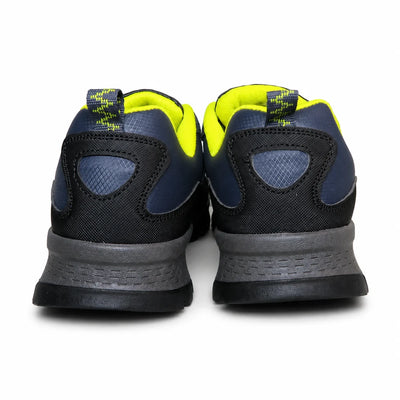 Zapatilla Urbana Crew Trek Azul Cuero