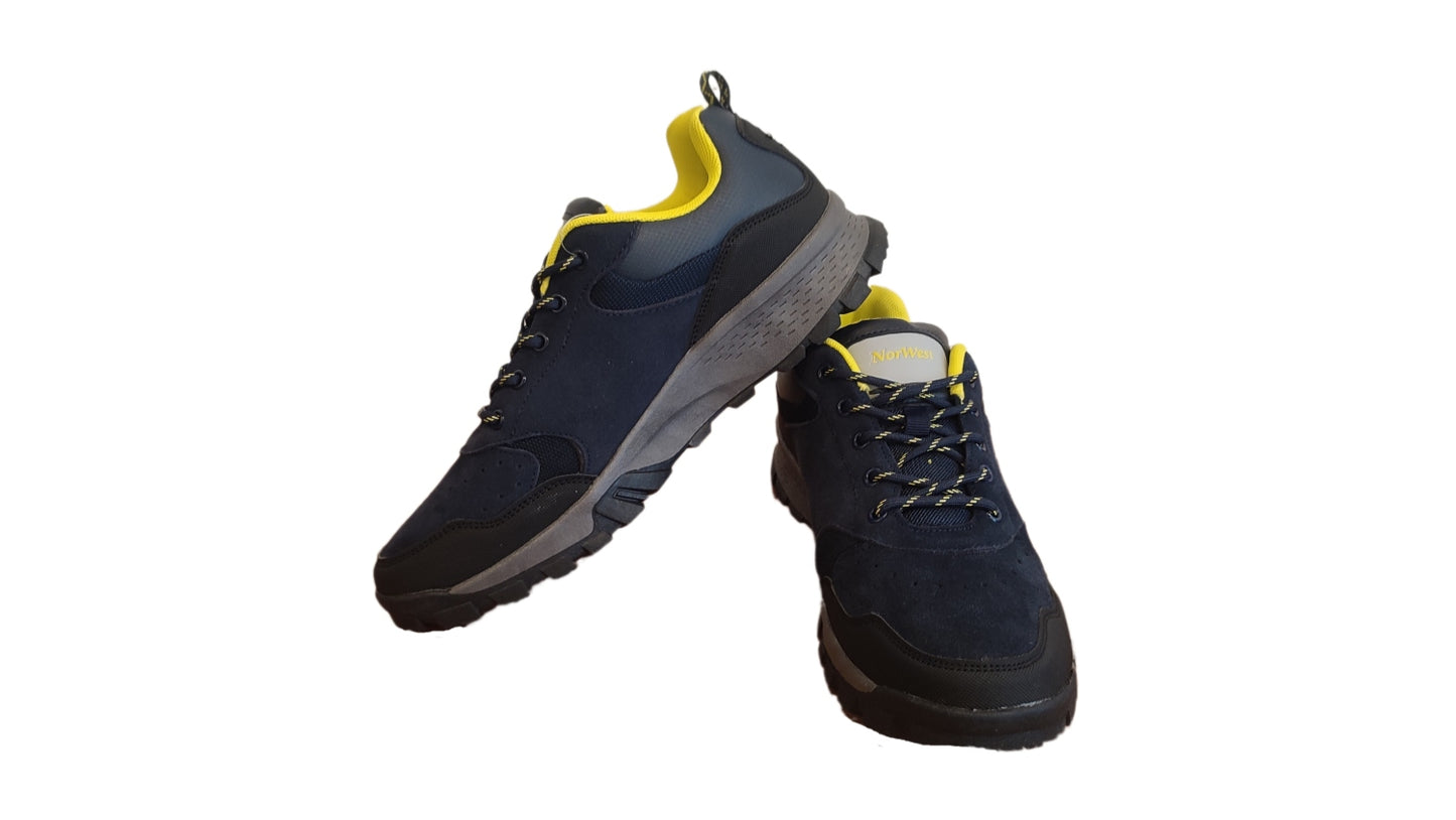 Zapatilla urbana Crew Trek azul cuero