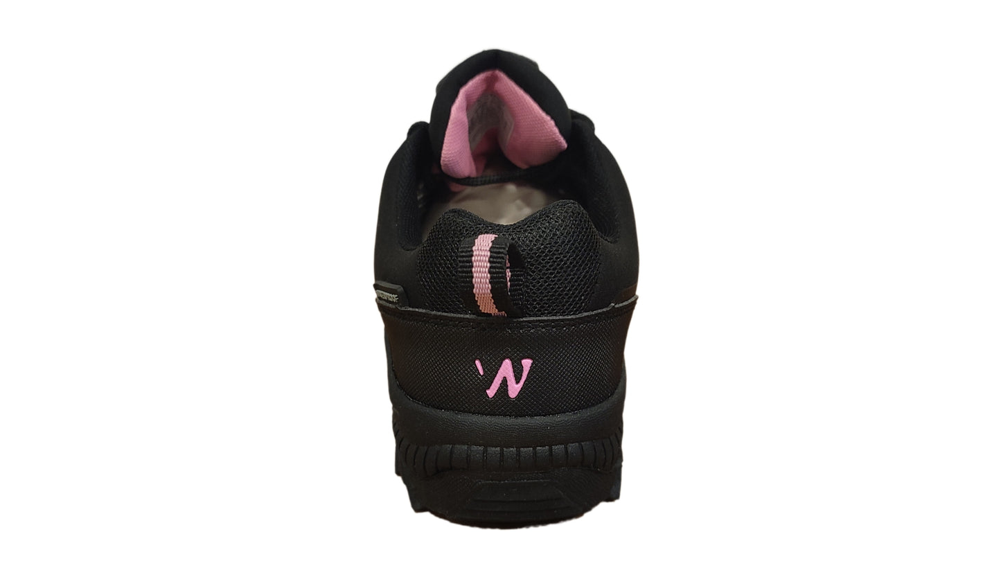 Zapatilla Outdoor & Waterproof Extreme Negro/Rosado