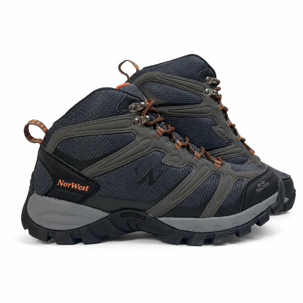 Zapatilla Outdoor & Waterproof Volcan HI Negro/Rojo