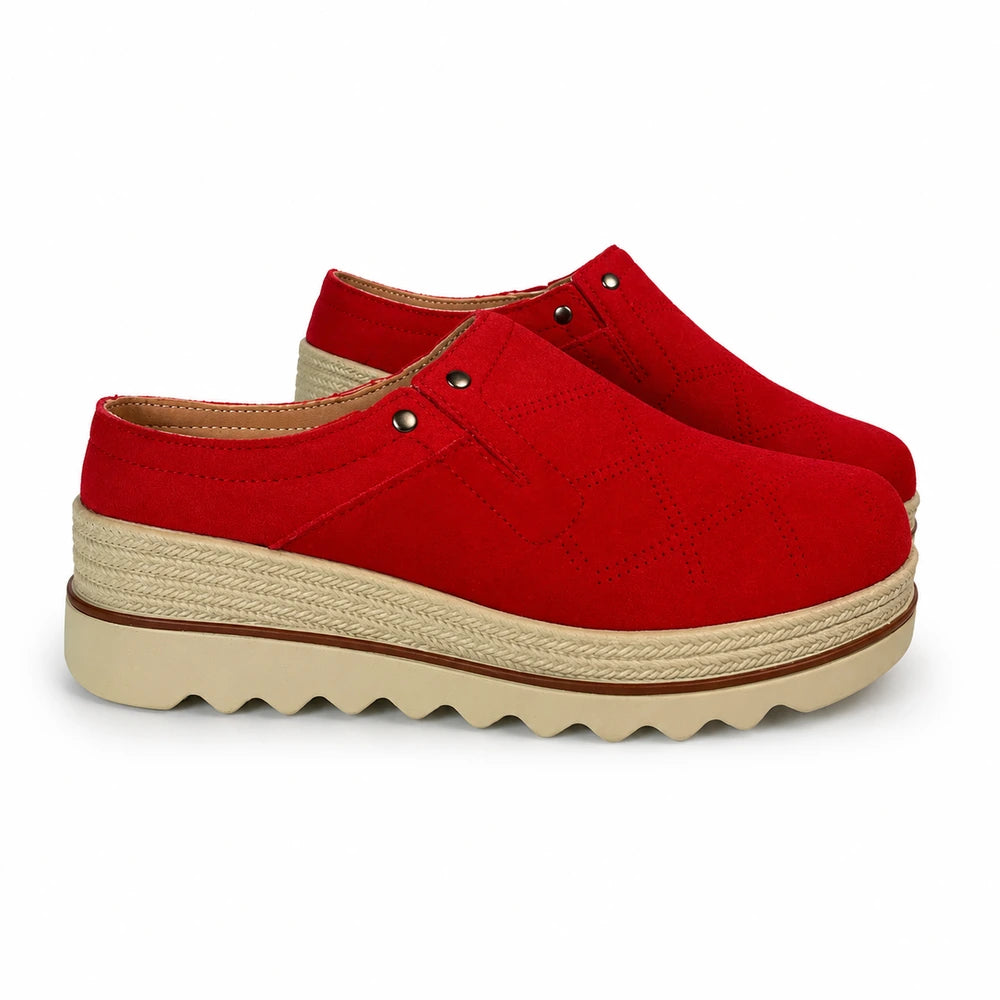 Zueko De Cuero Pandora Air Flow Roja