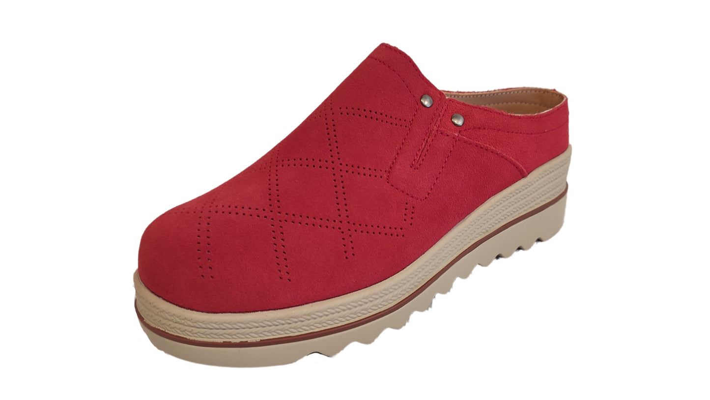 Zueko De Cuero Pandora Air Flow Roja