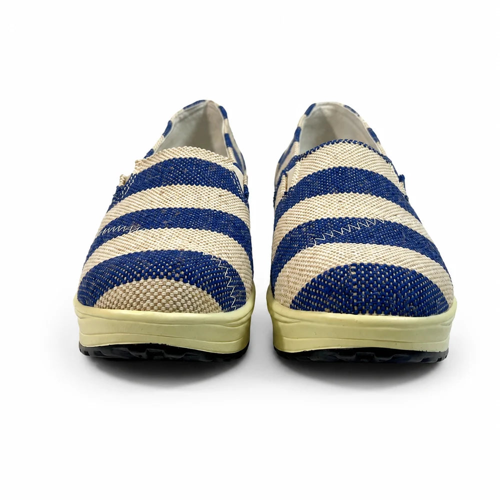 Zapatilla Pandora Beach Beige/Azul