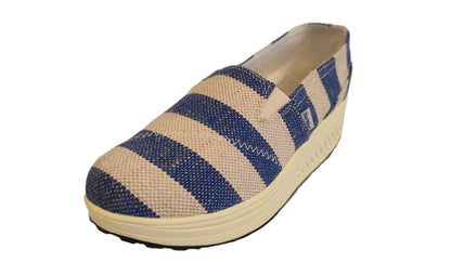 Zapatilla Pandora Beach Beige/Azul