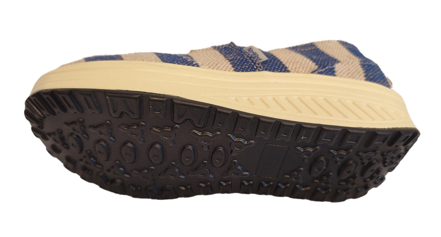 Zapatilla Pandora Beach Beige/Azul