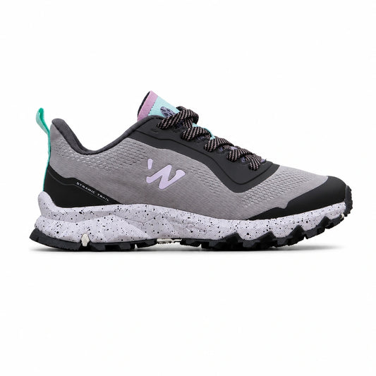 Zapatilla Trail Runnig Dynamic Gris/Celeste