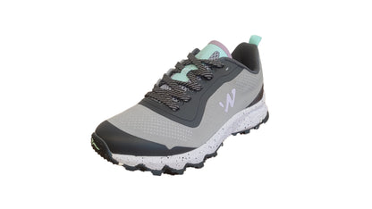 Zapatilla Trail Runnig Dynamic Gris/Celeste