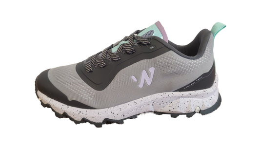 Zapatilla Trail Runnig Dynamic Gris/Celeste