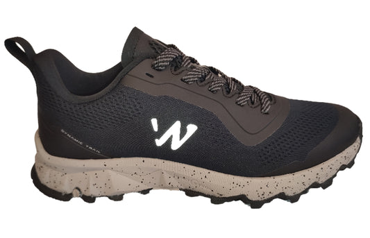 Zapatilla Trail Running Dynamic Negra/Blanco