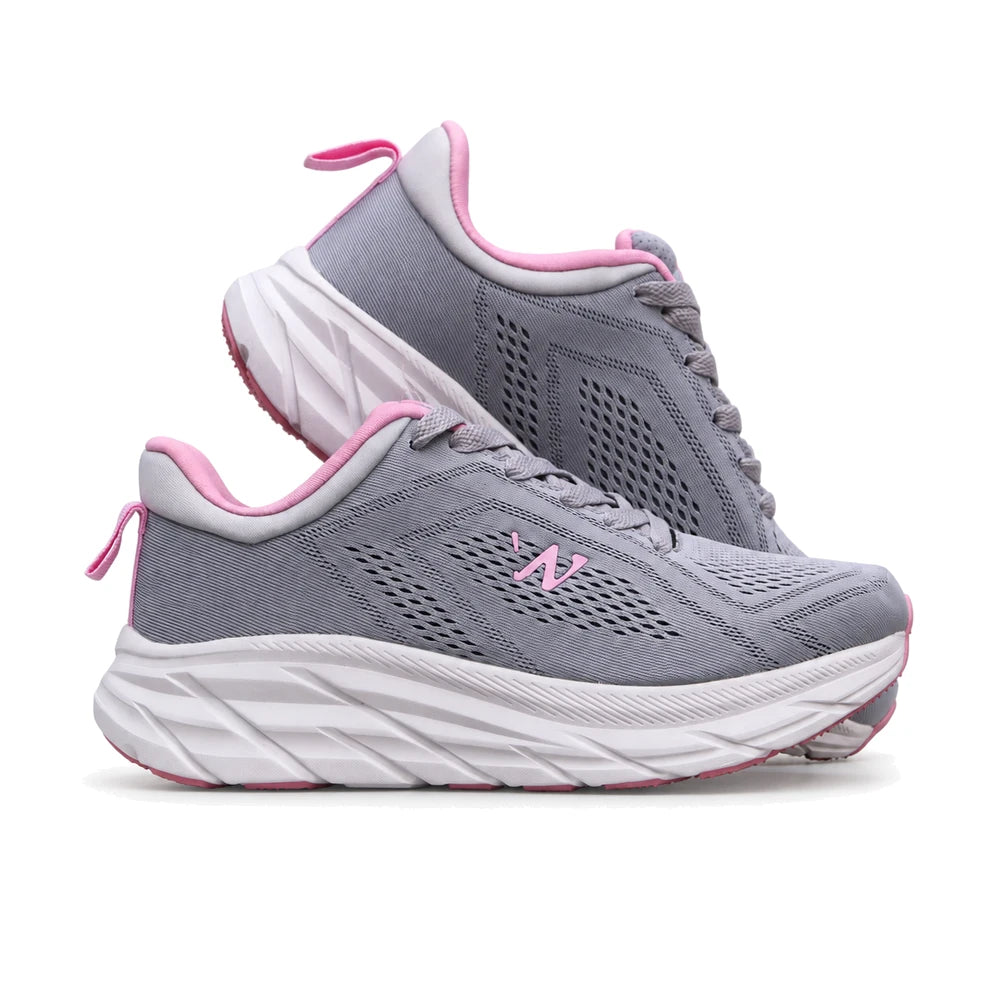 Running Soft Run Gris/Rosado