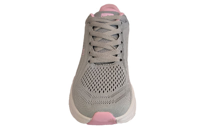 Zapatilla Running Soft Run Gris/Rosado