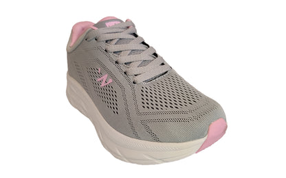 Zapatilla Running Soft Run Gris/Rosado