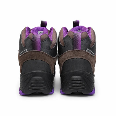 Zapatilla Outdoor & Waterproof Calbuco Hi Brown/Fucsia Mujer