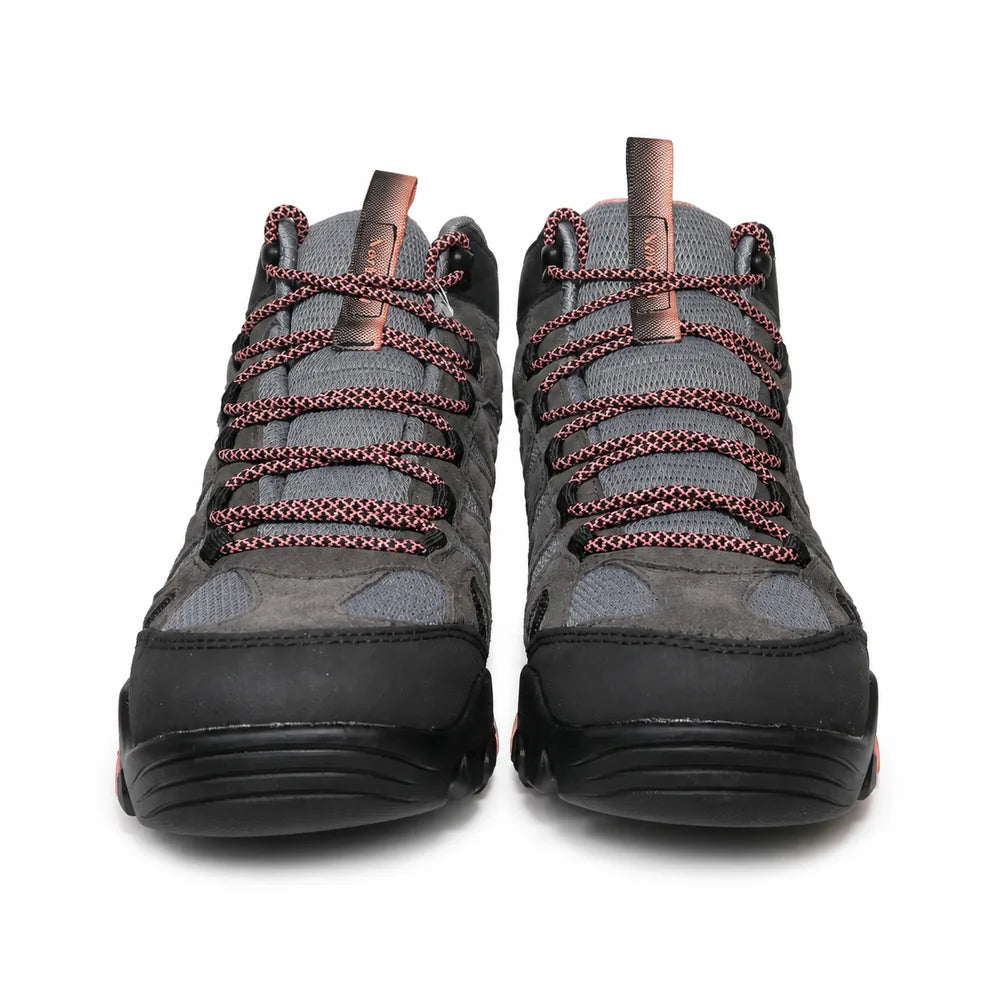 Zapatilla Outdoor & Waterproof Calbuco Hi Gris/Rosado