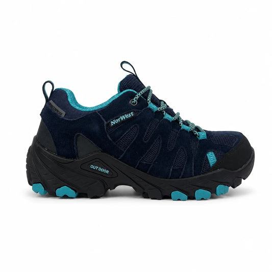 Zapatilla Outdoor & Waterproof Calbuco Low Azul/ Calypso Mujer